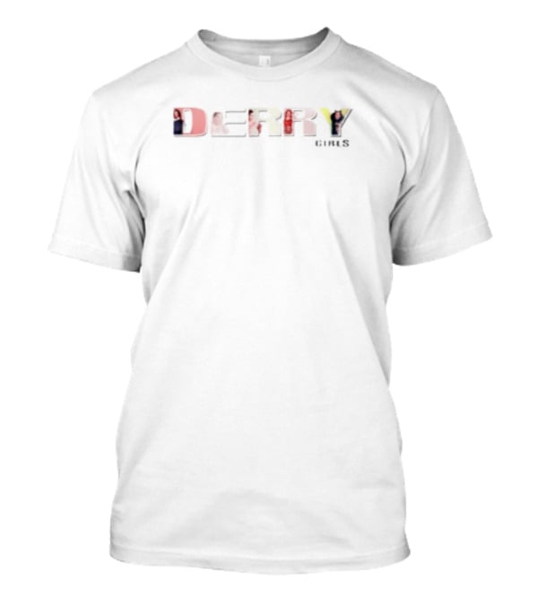 Derry Girls Group Iconic Characters Collage T-Shirt