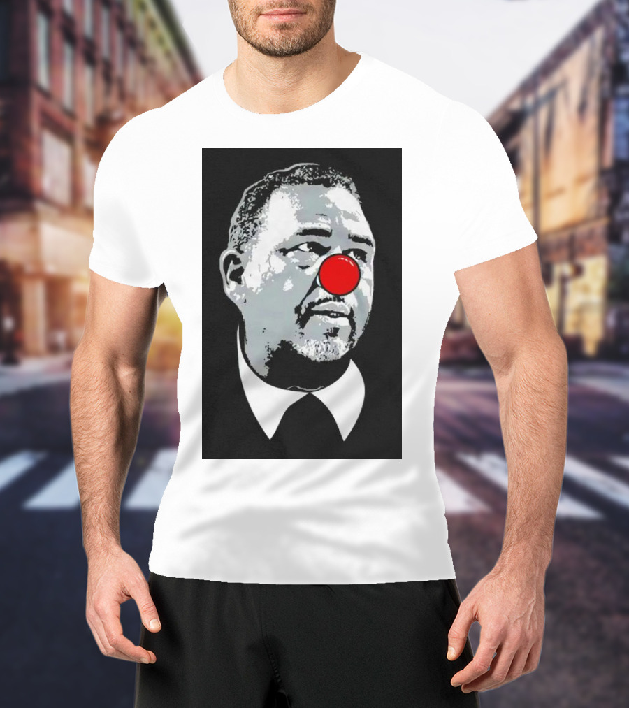 Ed Cooley Clown Red Nose Caricature T-Shirt