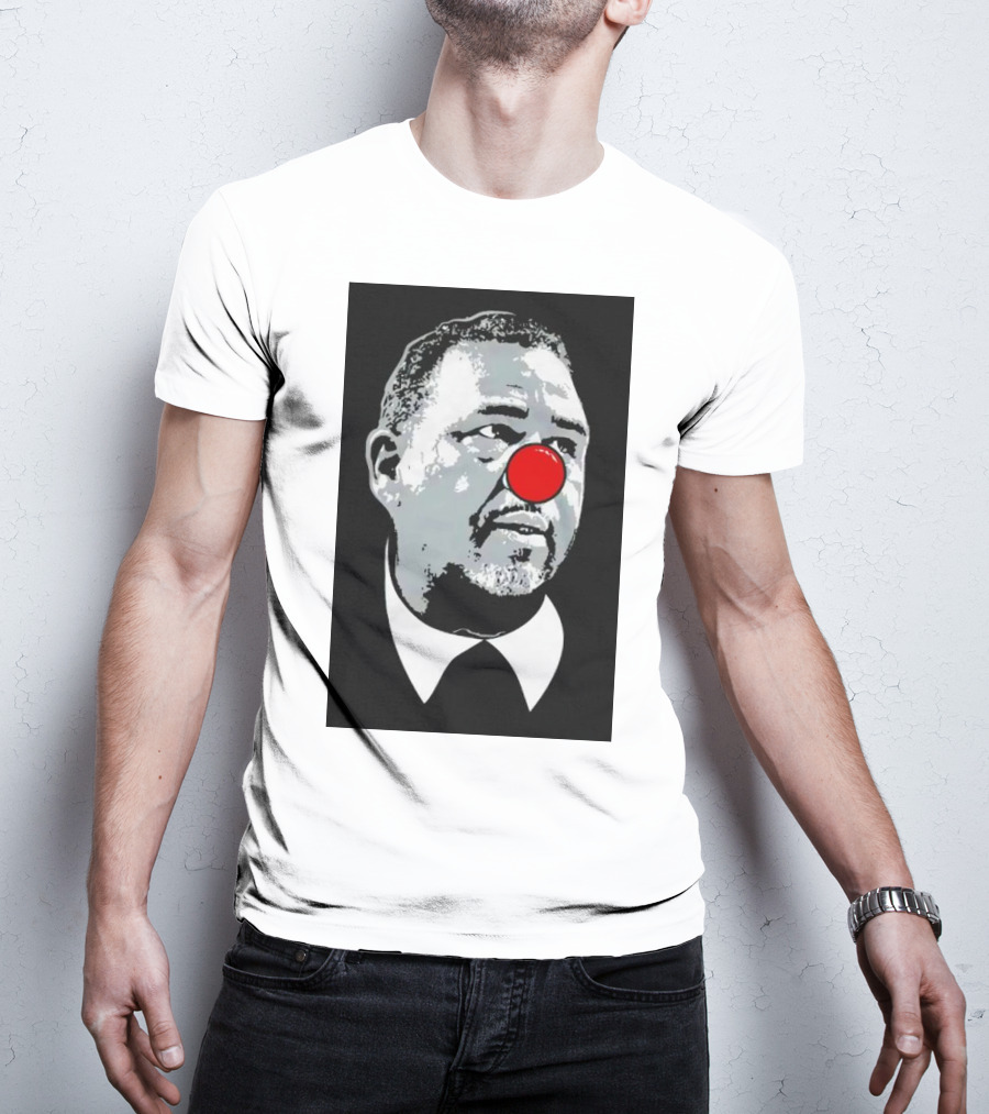 Ed Cooley Clown Red Nose Caricature T-Shirt