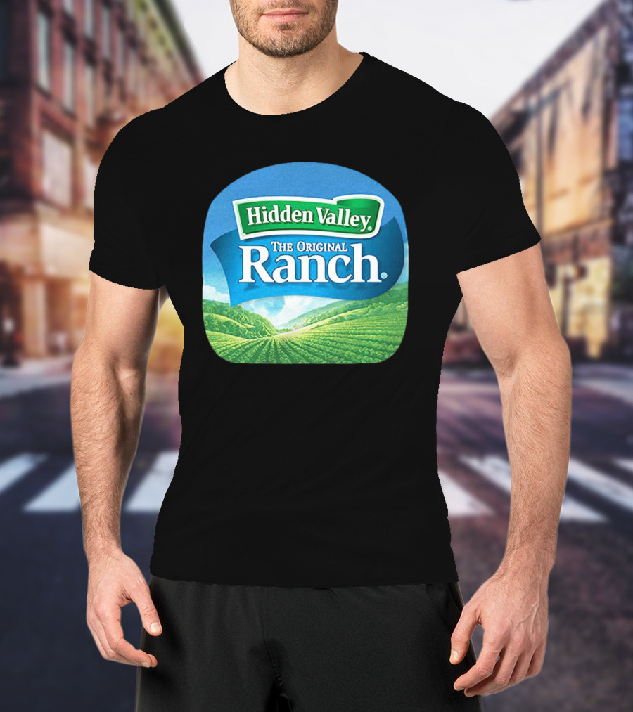 Hidden Valley The Original Ranch Scenic Label T-Shirt