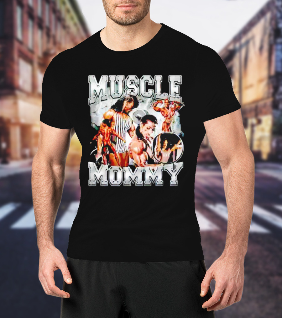 Muscle Mommy Bodybuilding Strong Female Athlete T-Shirt