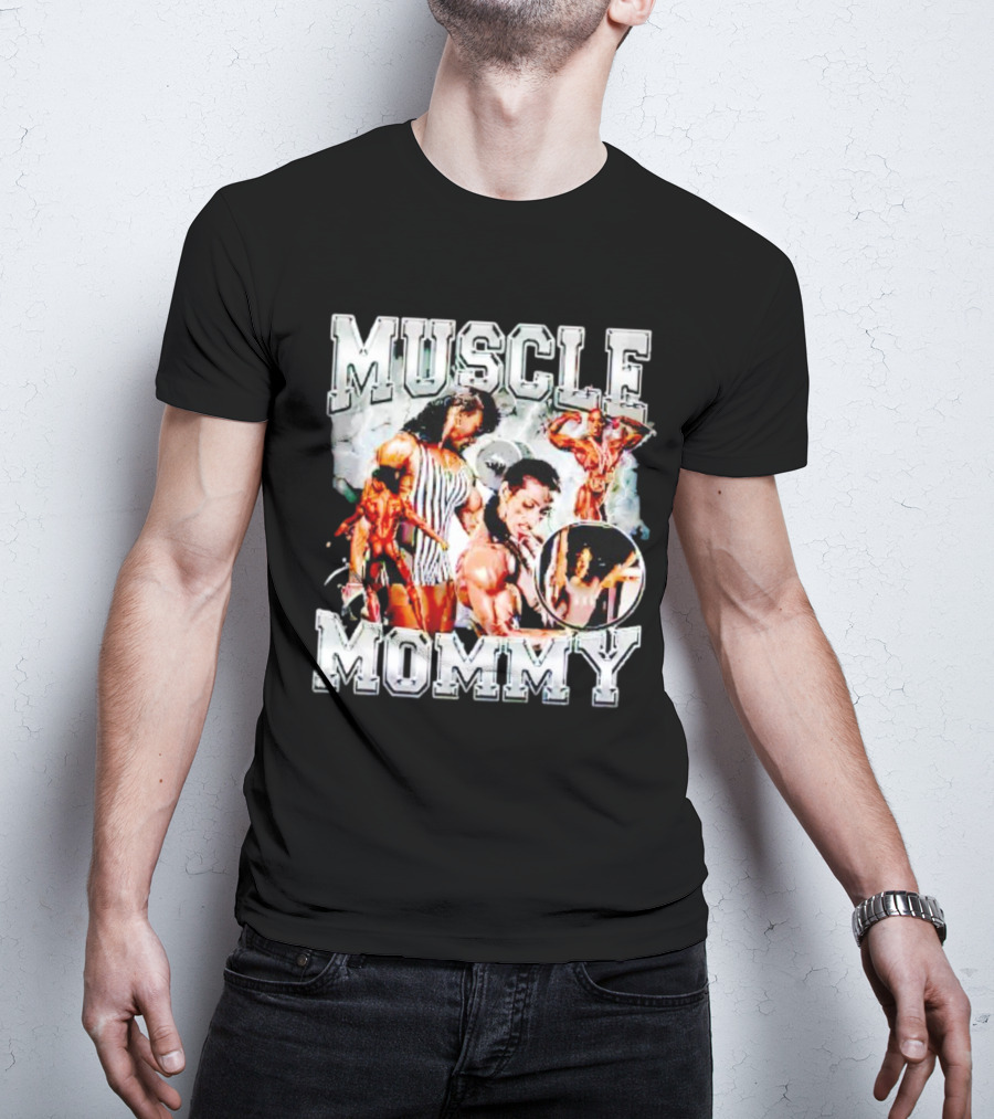 Muscle Mommy Bodybuilding Strong Female Athlete T-Shirt