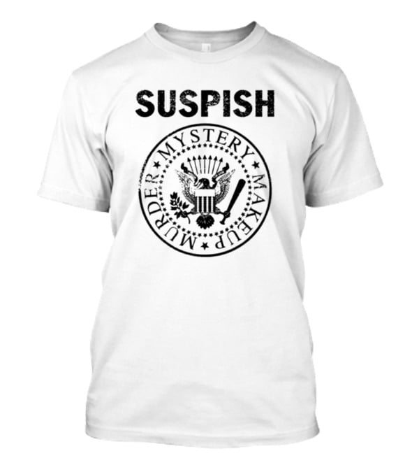 Suspish Mystery Makeup Murder Seal T-Shirt