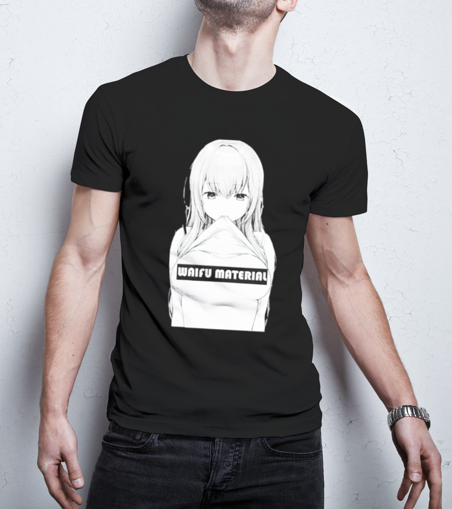 Waifu Material Anime Girl Manga T-Shirt