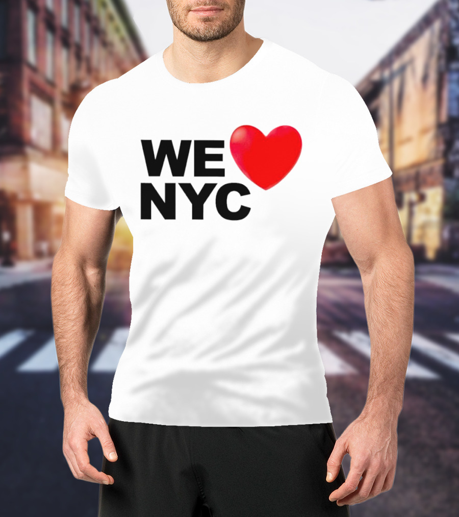 WE Heart NYC Red Love T-Shirt