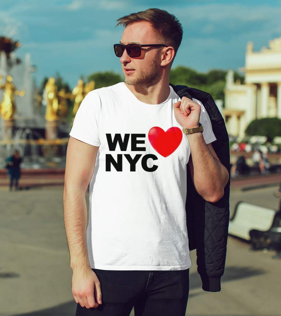 WE Heart NYC Red Love T-Shirt