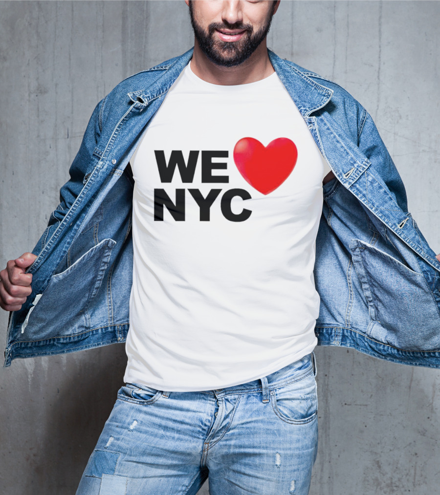WE Heart NYC Red Love T-Shirt