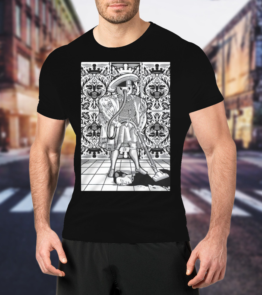 King Henry Vacuum Renaissance Robot T-Shirt