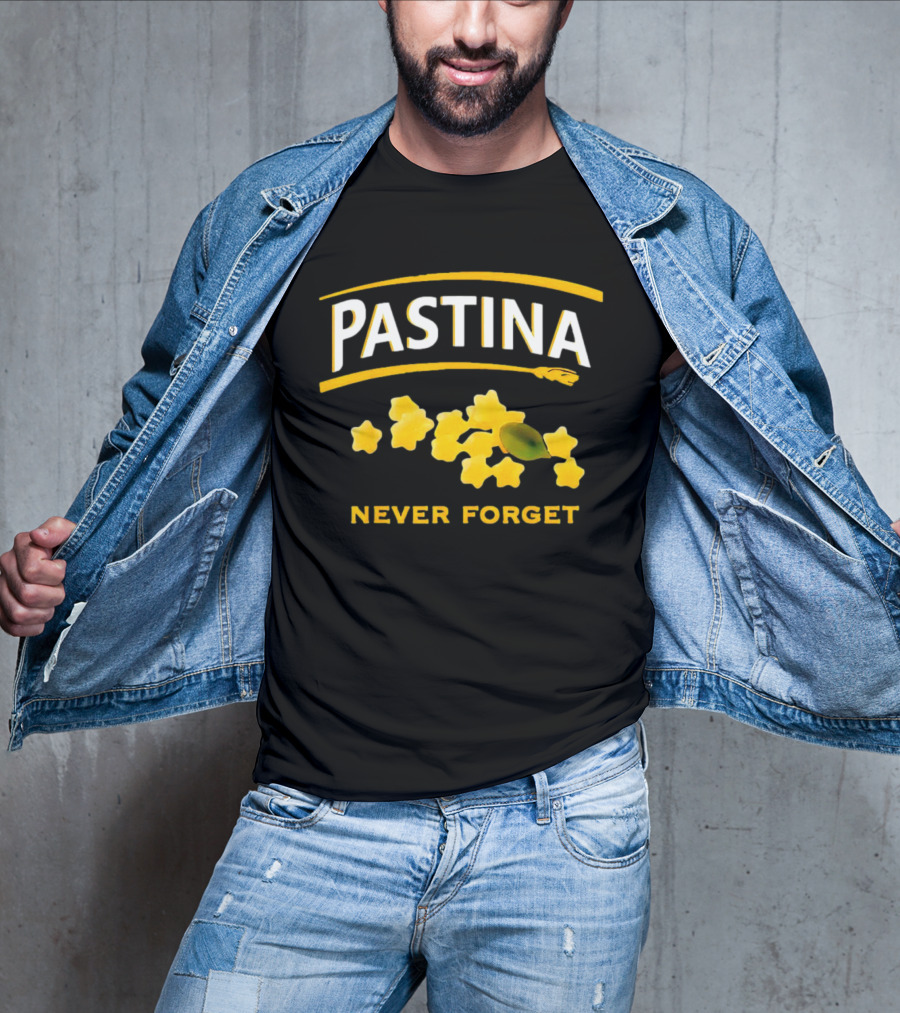Pastina Never Forget Star Shaped Pasta Leaves T-Shirt