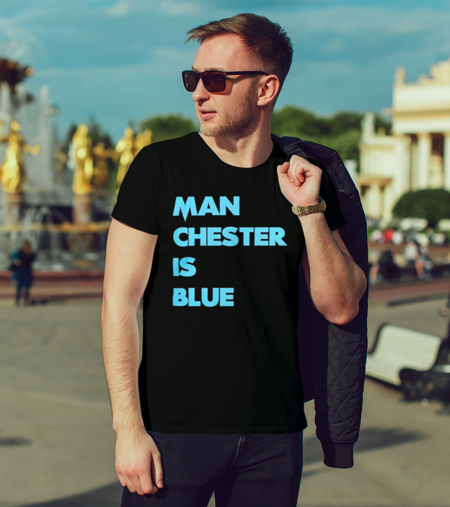 Manchester Is Blue T-Shirt