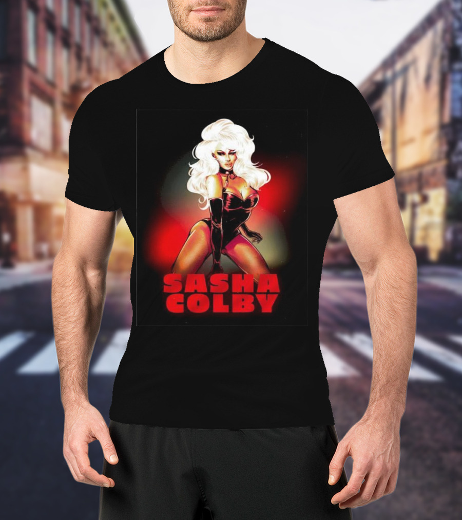 Sasha Colby Retro Pin-Up T-Shirt