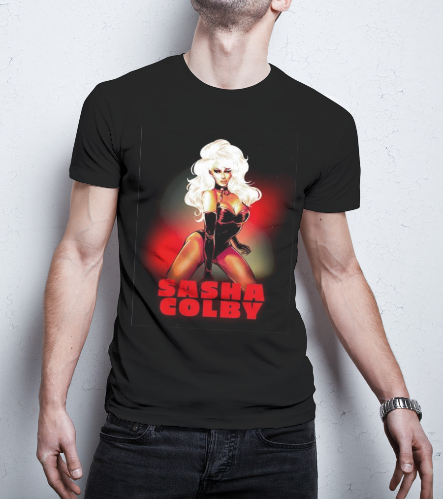 Sasha Colby Retro Pin-Up T-Shirt