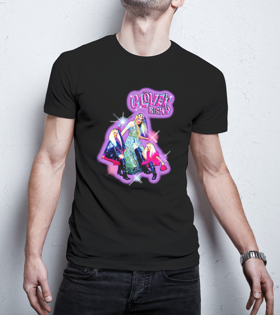 Clover Bish Clover Dollz Shine Glam Trio T-Shirt