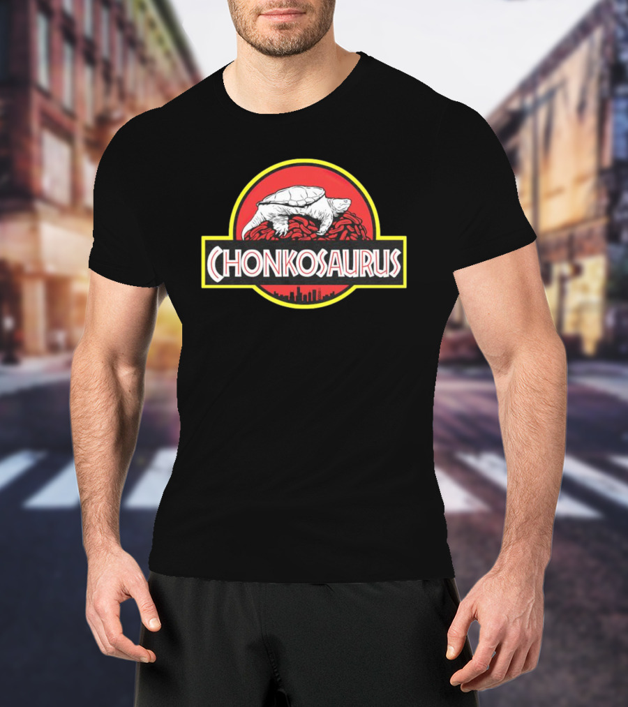 Chonkosaurus Turtle Dinosaur Jurassic Park T-Shirt