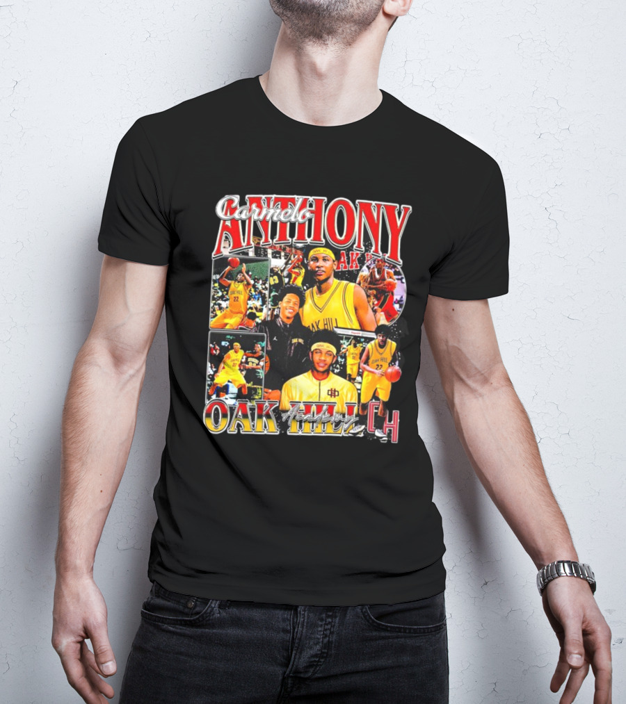 Carmelo Anthony Oak Hill Academy Basketball Highlights T-Shirt