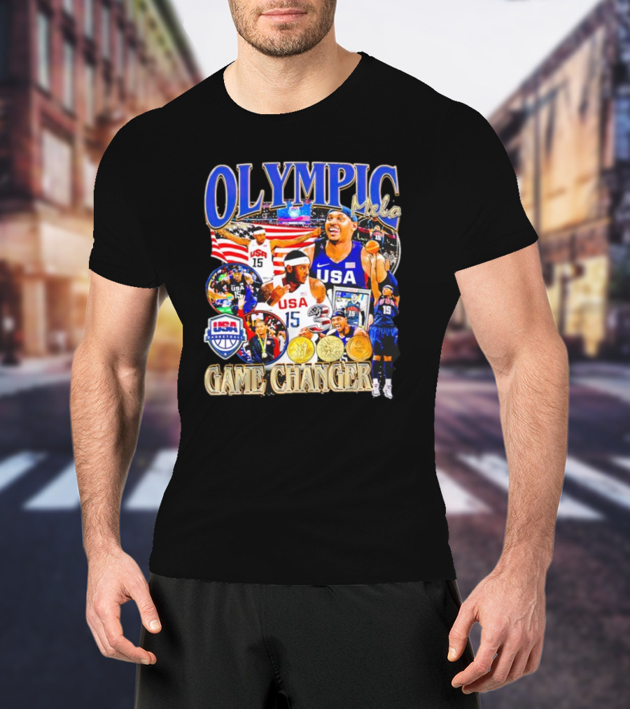 OLYMPIC Melo USA Basketball 15 Game Changer T-Shirt