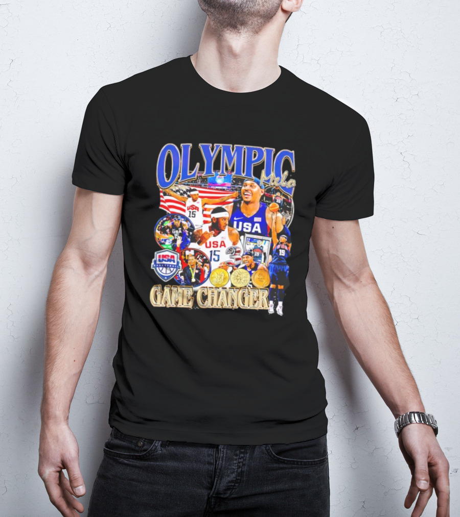 OLYMPIC Melo USA Basketball 15 Game Changer T-Shirt
