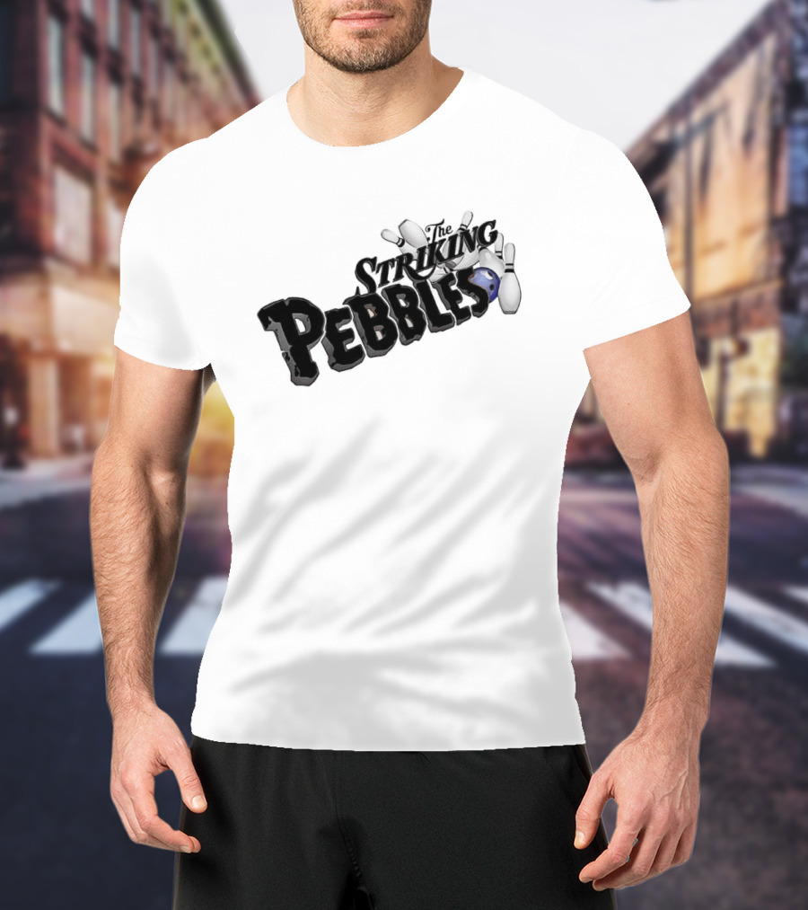 The Striking Pebbles Bowling Pins And Ball T-Shirt