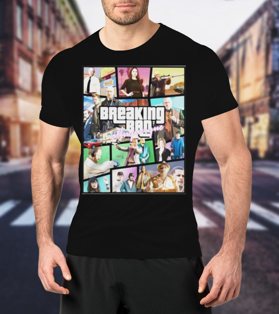 Breaking Bad Albuquerque Custom GTA T-Shirt