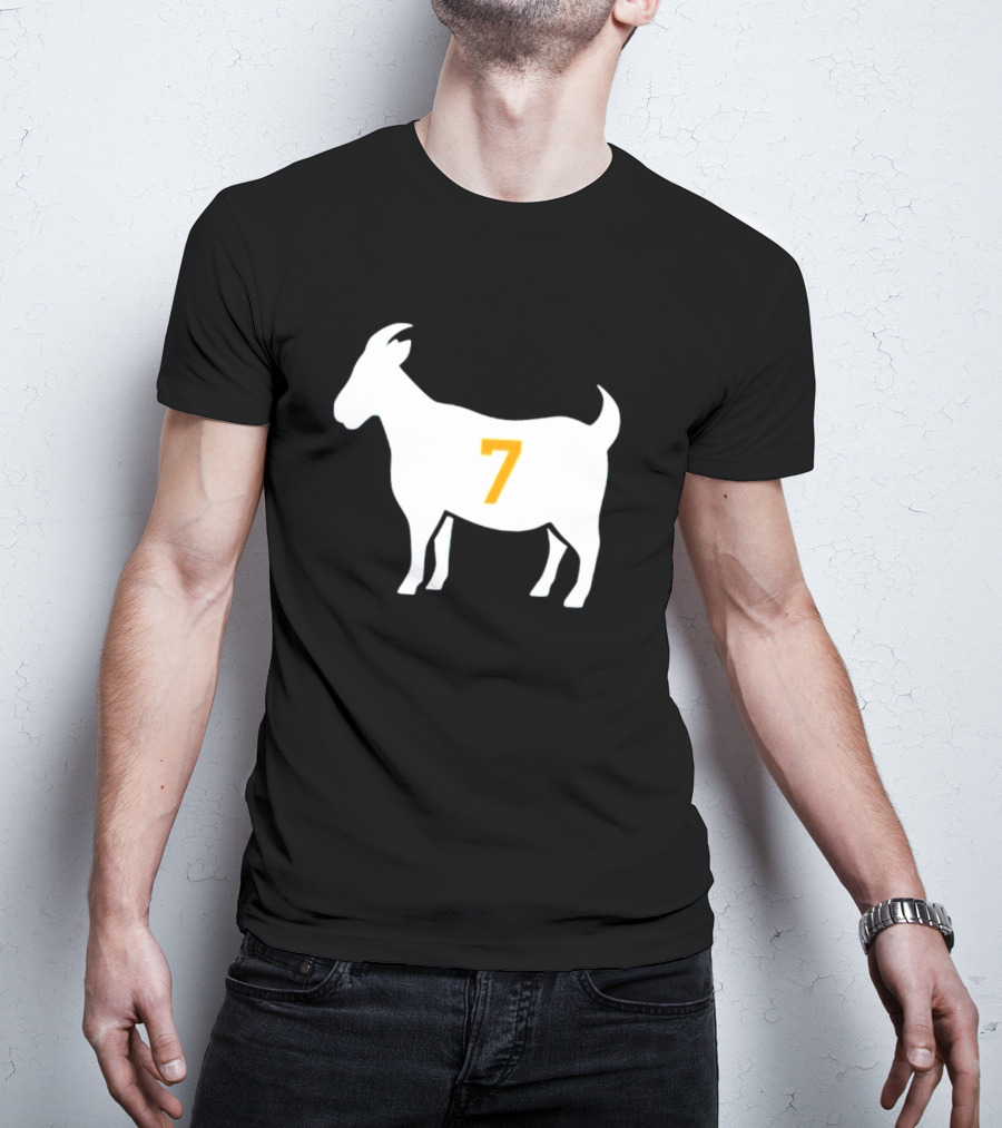 GOAT 7 New York Knicks Number Basketball T-Shirt