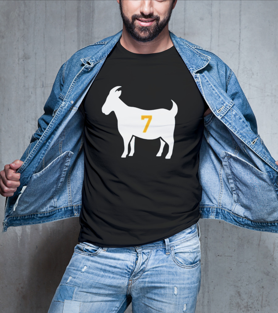 GOAT 7 New York Knicks Number Basketball T-Shirt