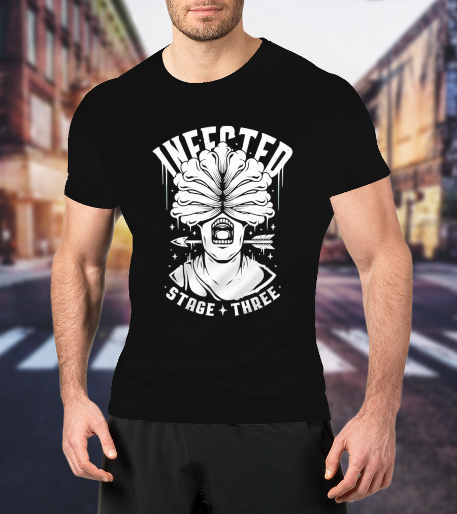 Infected Stage Three Arrow Monster Transformation T-Shirt