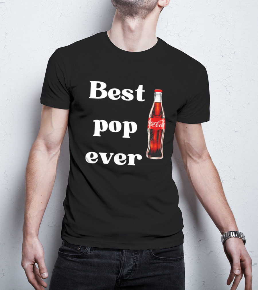 Best Pop Ever Coca Cola Coke Bottle Iconic T-Shirt