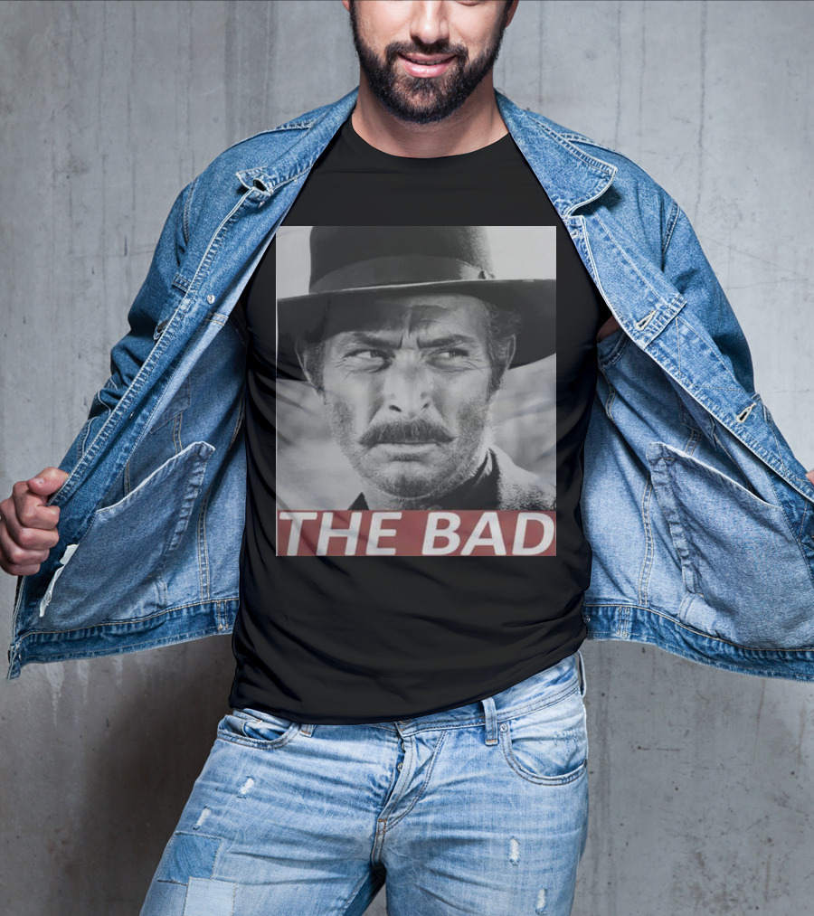 Lee Van Cleef The Bad Vintage Western T-Shirt