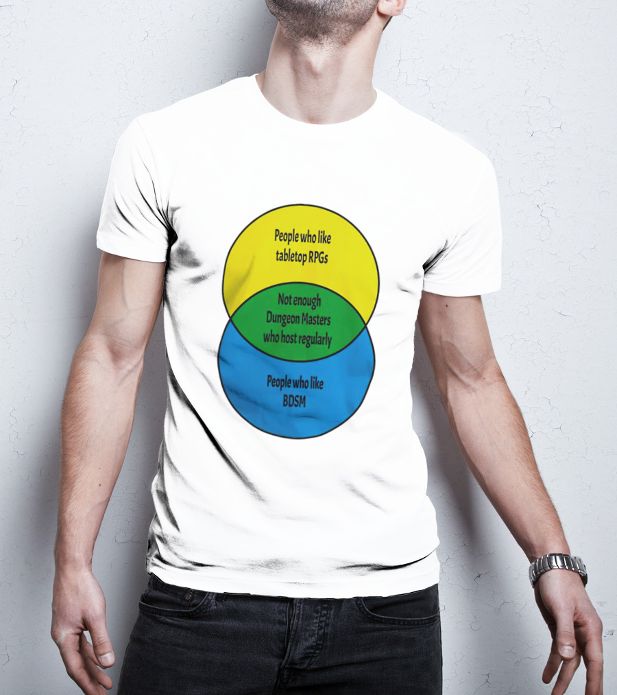 People Who Like Tabletop RPGs Not Enough Dungeon Masters Who Host Regularly People Who Like BDSM T-Shirt