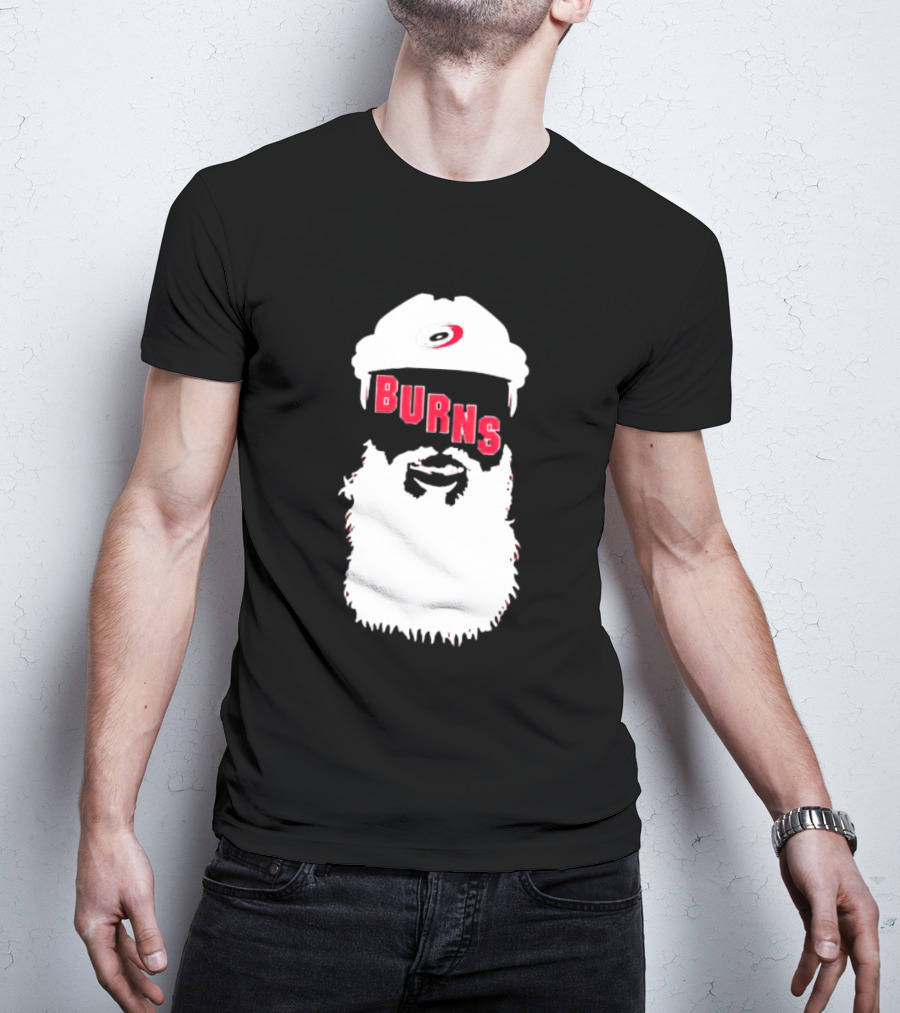 Carolina Hurricanes Brent Burns Hockey Bearded T-Shirt