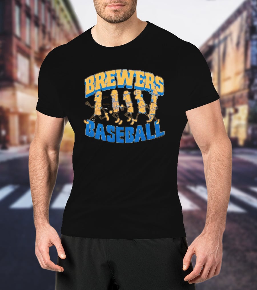 Brewers Baseball Sausage Race Milwaukee T-Shirt