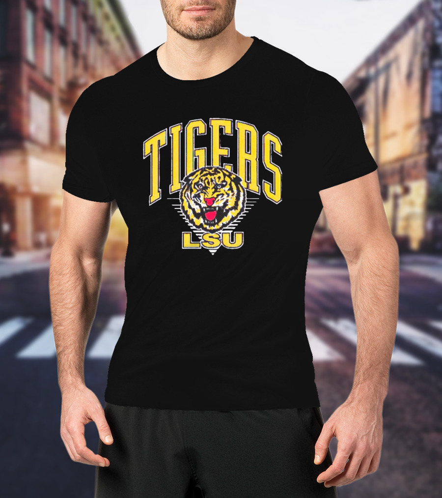 LSU Tigers Retro T-Shirt