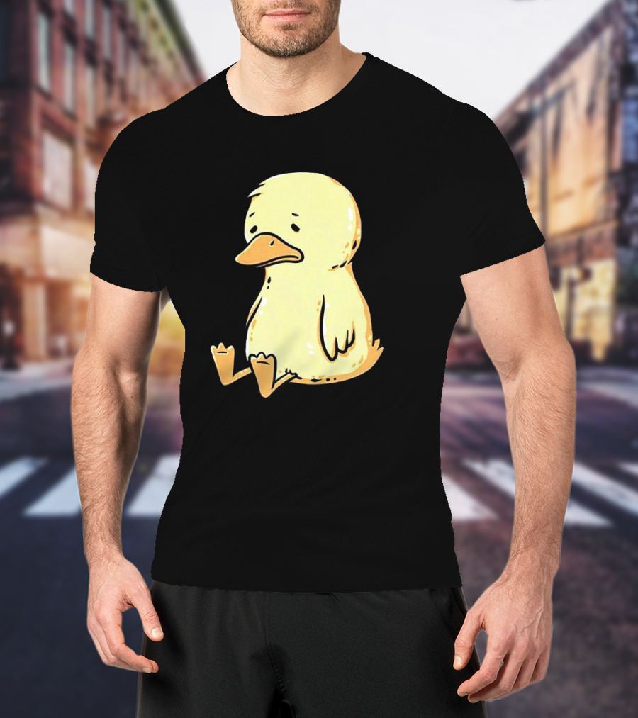 Sad As Duck Cute Sad Duckling T-Shirt