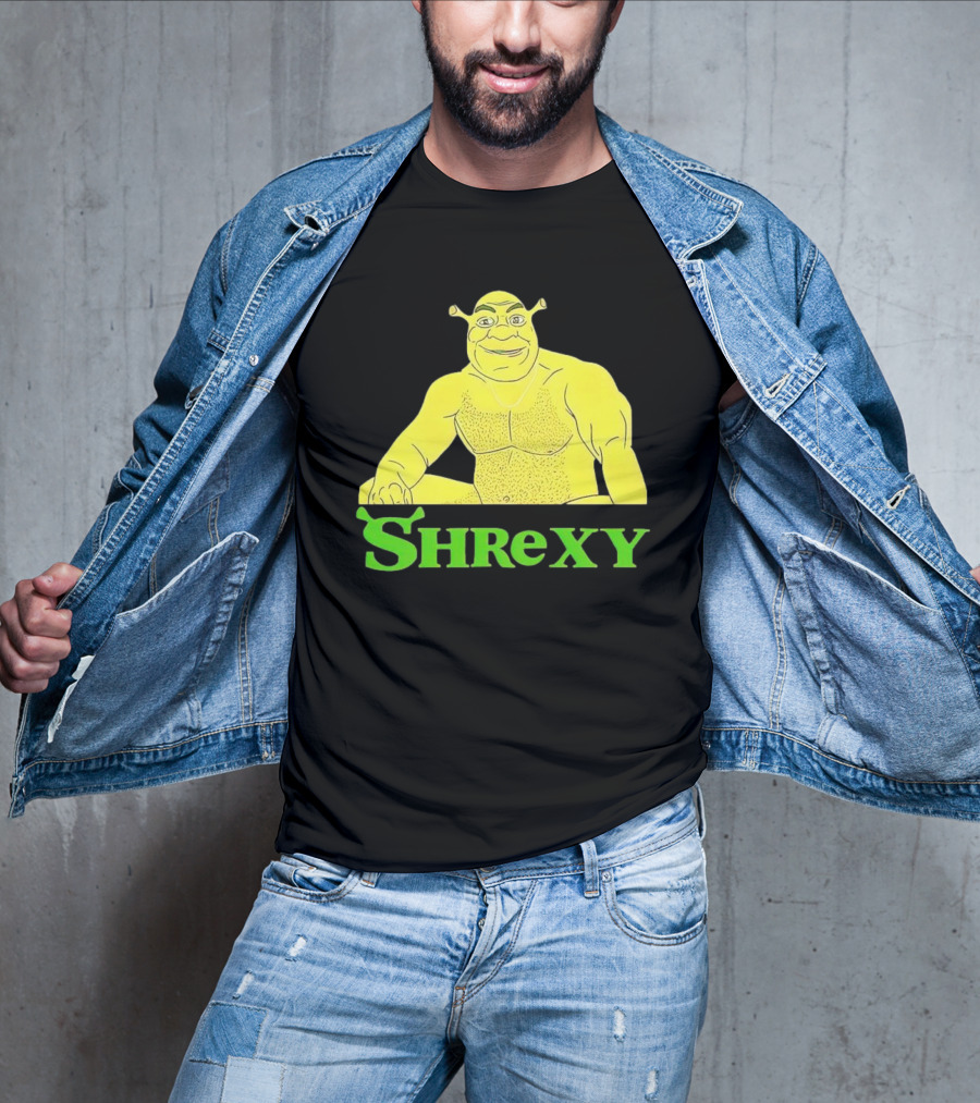 Shrek Shrexy Funny Ogre Meme T-Shirt