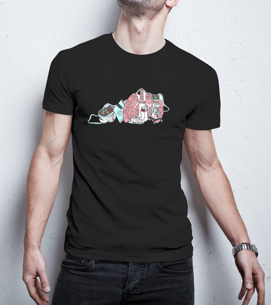 The Kentucky Respiratory Anatomy Machine Elements T-Shirt
