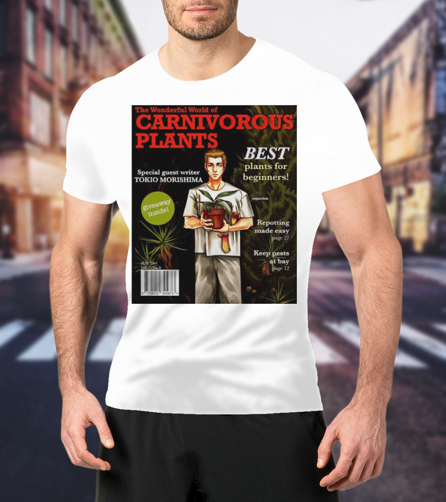 The Wonderful World Of Carnivorous Plants Best Plants For Beginners Special Guest Writer Tokio Morishima Giveaway Inside T-Shirt