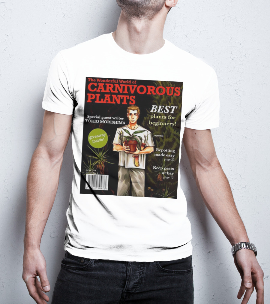 The Wonderful World Of Carnivorous Plants Best Plants For Beginners Special Guest Writer Tokio Morishima Giveaway Inside T-Shirt