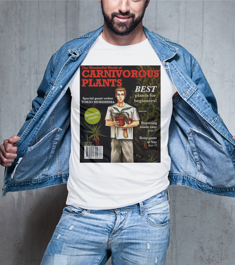 The Wonderful World Of Carnivorous Plants Best Plants For Beginners Special Guest Writer Tokio Morishima Giveaway Inside T-Shirt
