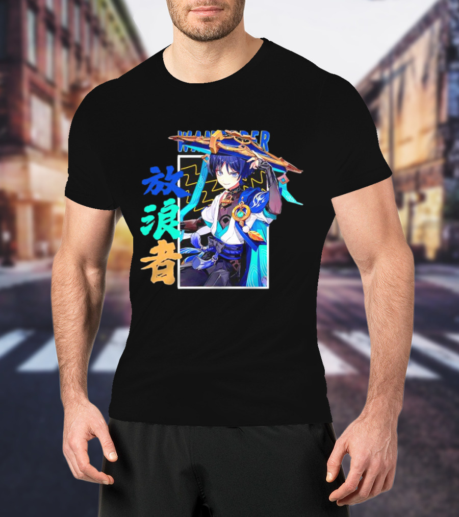 Wanderer Scaramouche Genshin Impact T-Shirt