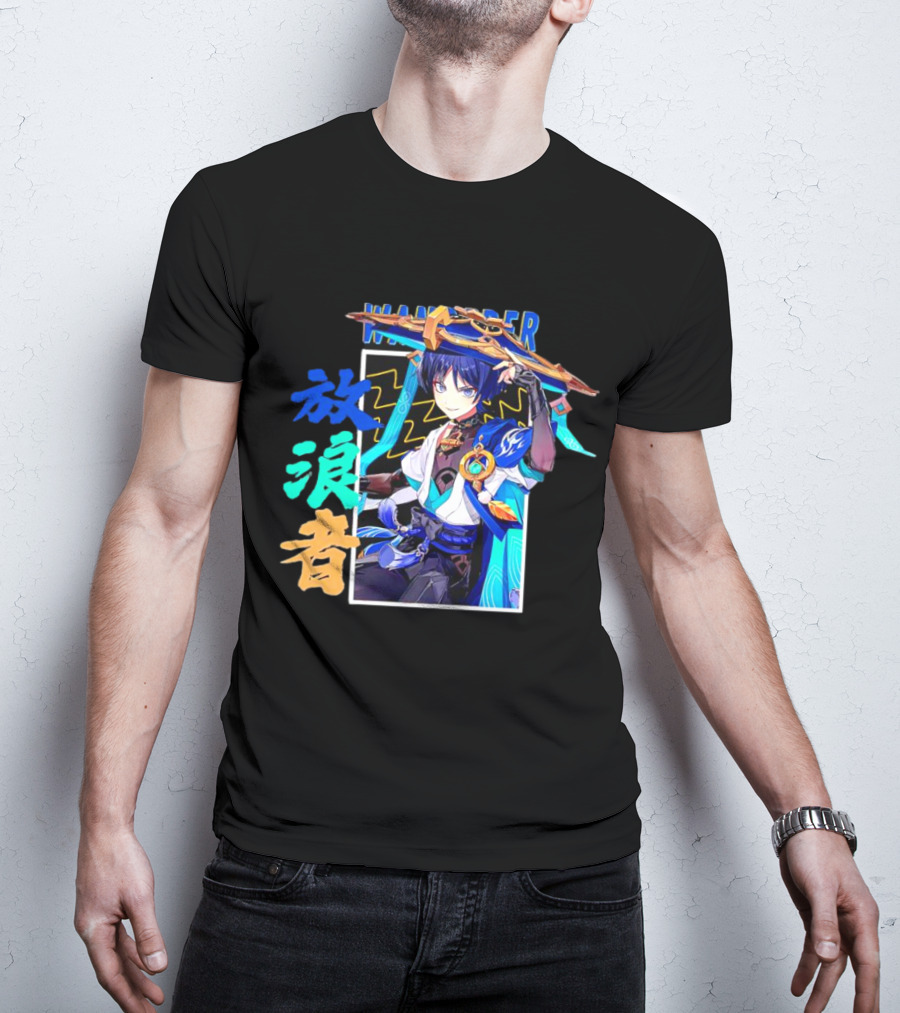 Wanderer Scaramouche Genshin Impact T-Shirt