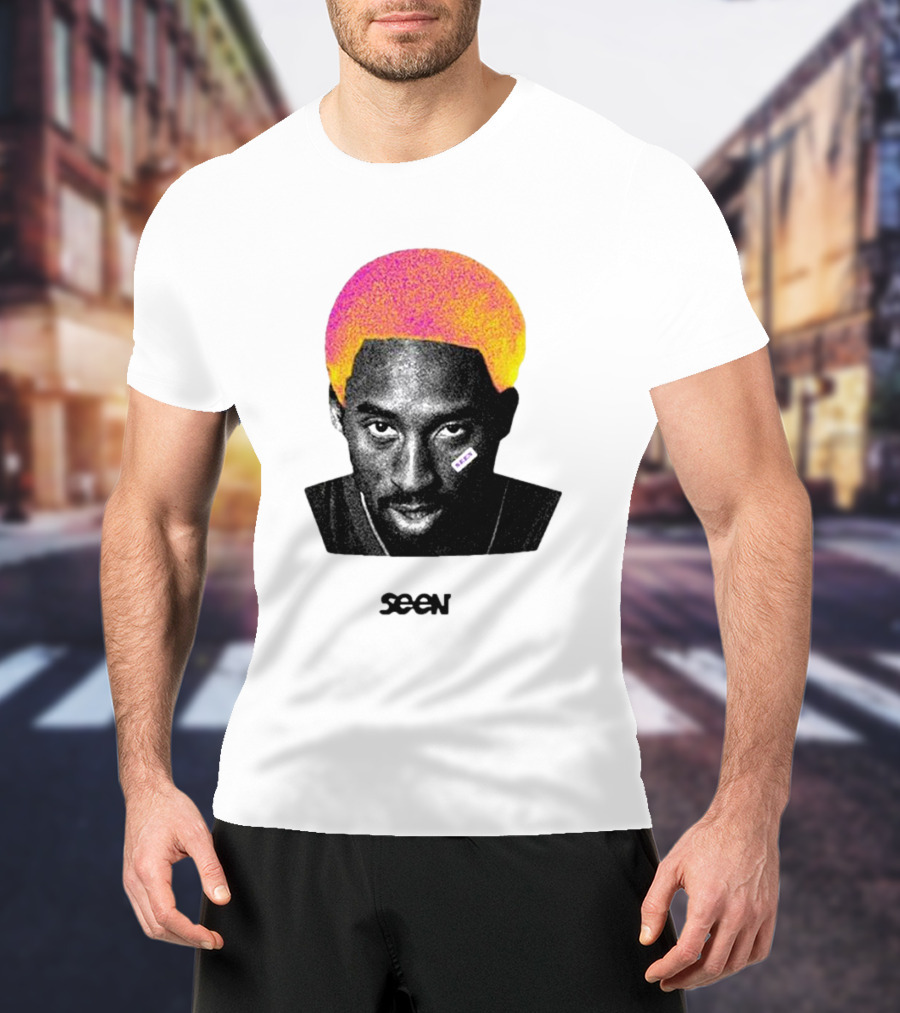 Kobe Bryant Neon Pop Art Seen T-Shirt