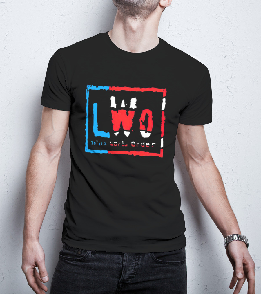 LWO Latino World Order Red White Blue Iconic T-Shirt