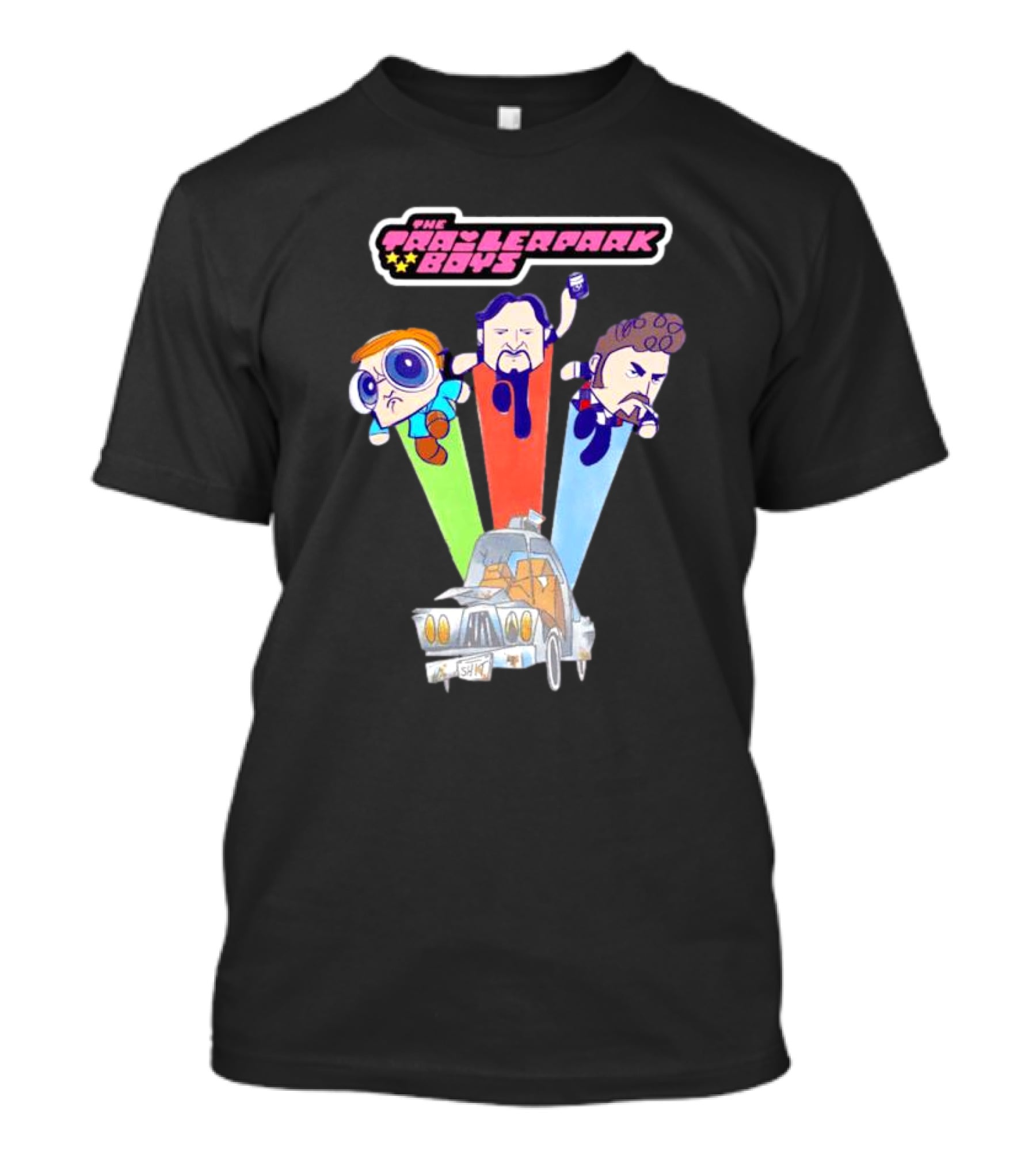 The Trailer Park Boys Powerpuff Girls Crossover Fan T-Shirt