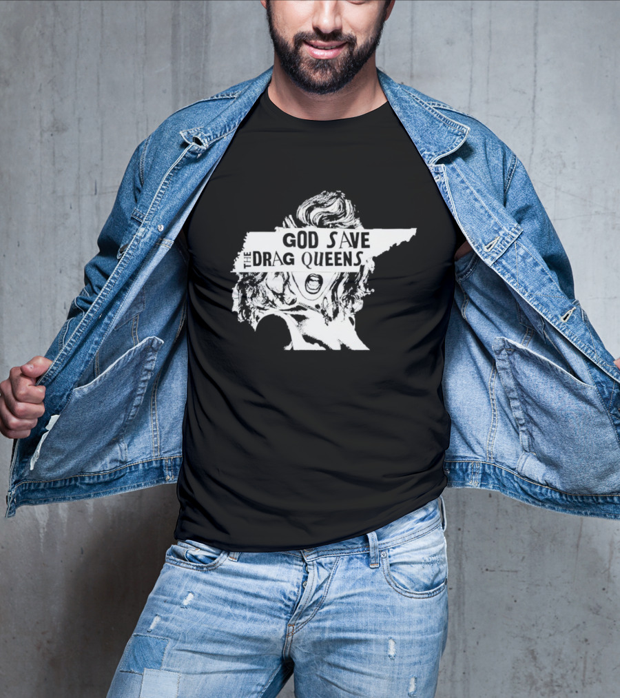 God Save The Drag Queens Tennessee Map T-Shirt