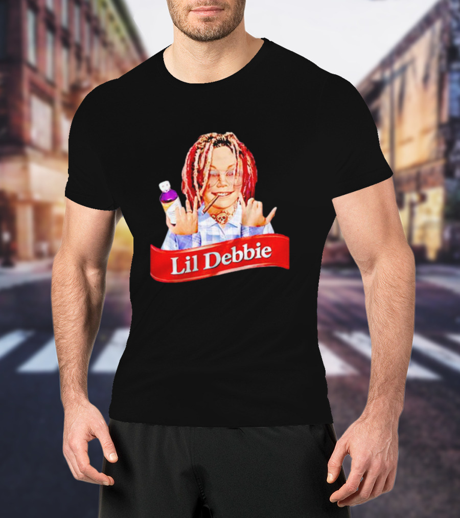Lil Debbie Double Cup Braids Smiling T-Shirt