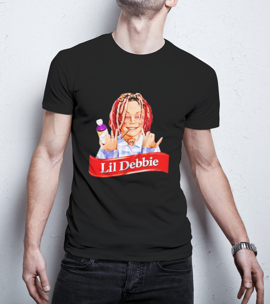 Lil Debbie Double Cup Braids Smiling T-Shirt