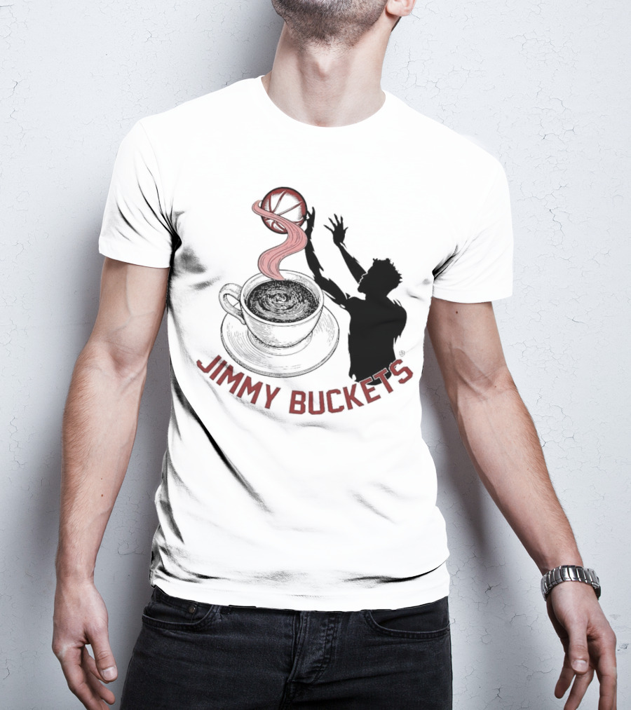Miami Heat Jimmy Buckets Coffee Basketball T-Shirt