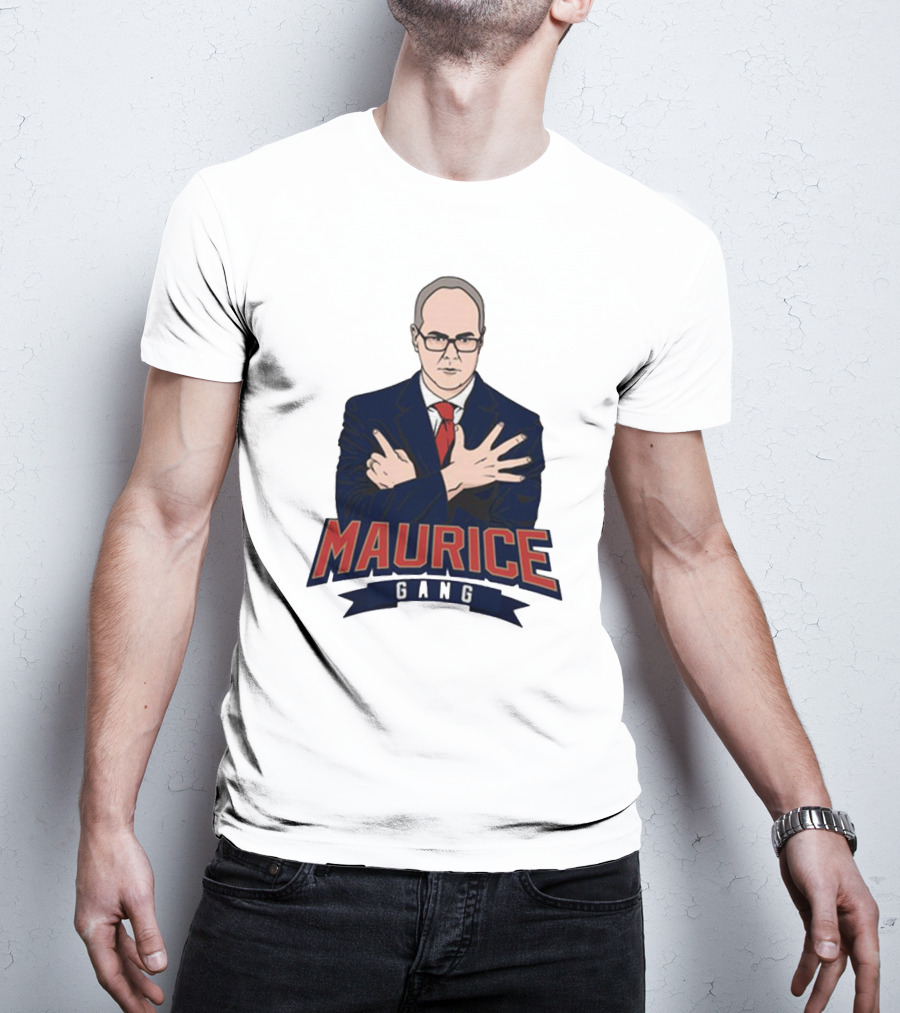 Maurice Gang Florida Hockey Coach Gesture T-Shirt