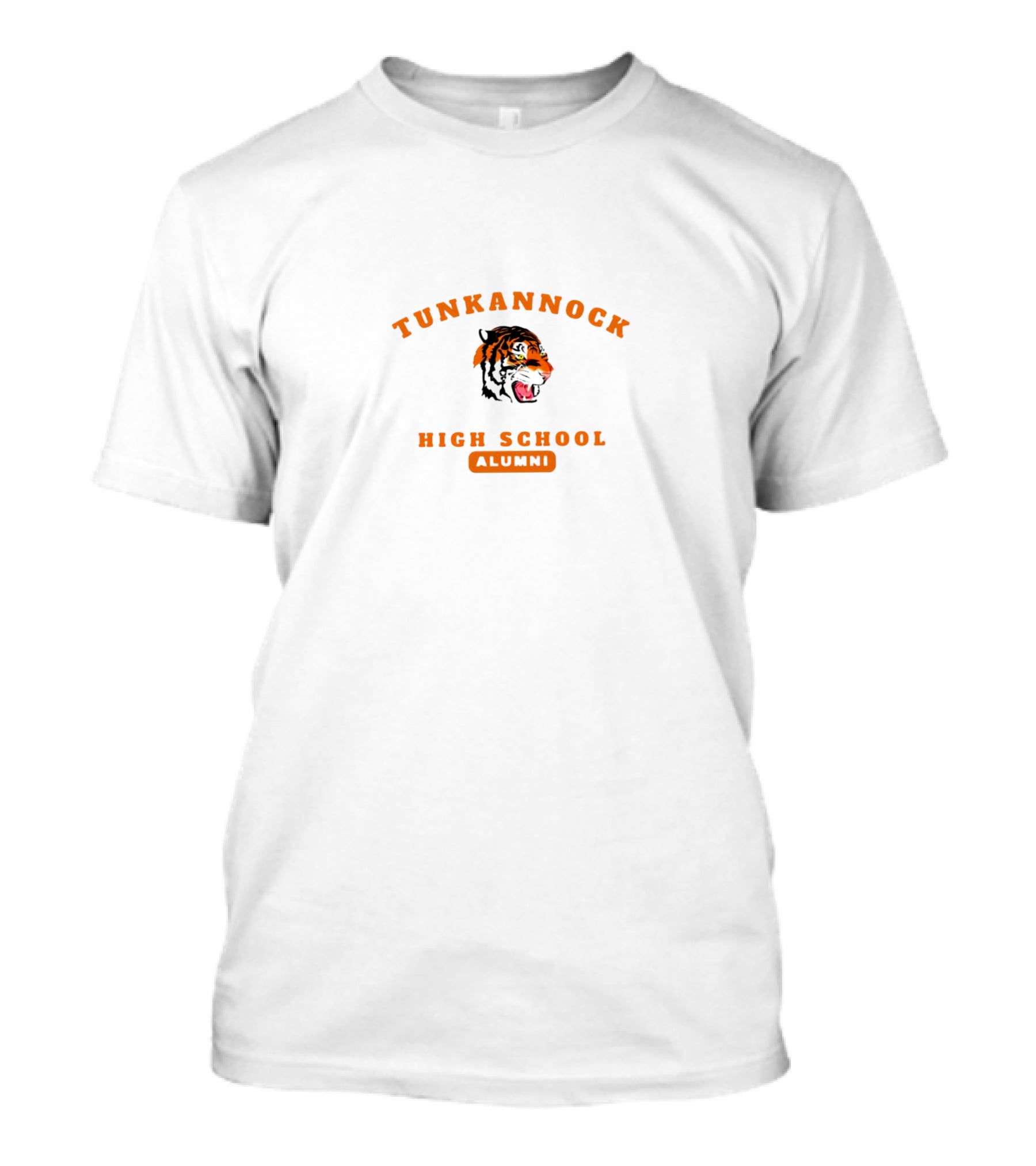 Tunkhannock High School Alumni Tiger Head T-Shirt