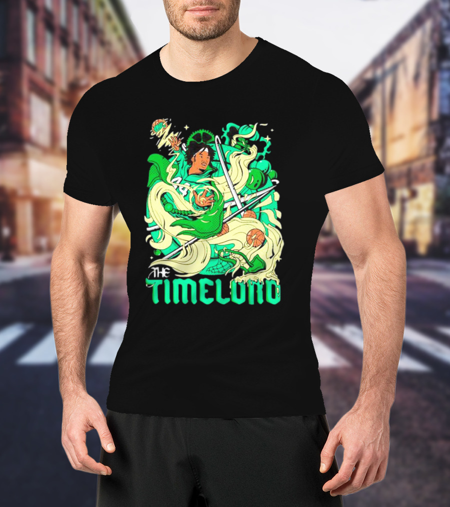 The Time Lord Robert Williams Boston Celtics Basketball T-Shirt